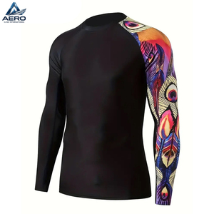 Camiseta Deportiva de Manga Larga de Alta Calidad para Hombre, Nueva Llegada, Multifuncional, Personalizada, de Secado Rápido, para Adultos - Product Image 1