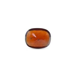 Luxury 5.45 Carat Natural Hessonite Gomed Loose Gemstone Raw Garnet 15mm for Fine Jewelry - Product Image 2