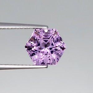 Ametista natural hexagonal de corte personalizado, piedra preciosa suelta, cristal púrpura para joyería - Product Image 6
