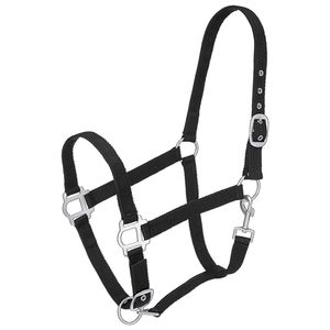 Premium <b>Genuine</b> Leather Horse Halter with Soft Sheepskin Padding Luxury Equestrian Leather Headstall - Product Image 2