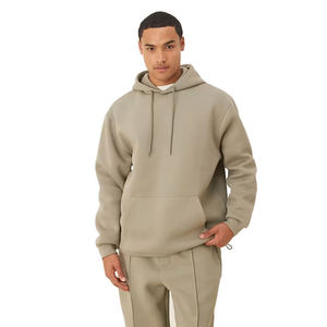 Conjunto Deportivo de 2 Piezas para Hombre, de Algodón y Poliéster, Color Sólido, Personalizable, Transpirable y Suave, para Gimnasio y Jogging, Venta al Por Mayor - Product Image 4