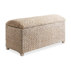 Water Hyacinth <b>Storage</b> <b>Trunk</b> with Curved Lid for Clothes, Toys, Blankets <b>Storage</b> Basket for Home Organization - Product Image 3
