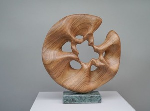 Magnifique sculpture en bois sculptée à la main, œuvre d'art décorative de luxe pour salon, hôtel, bureau, exposition - Product Image 1