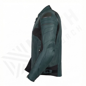Veste de moto en cuir véritable pour homme de qualité supérieure, nouvelle arrivée, vestes de moto d'hiver, protections amovibles, personnalisables - Product Image 3