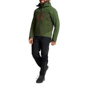 Chaqueta de Caza Verde Bosque, Resistente al Viento y al Ruido, con Refuerzo en los Codos, para Pesca, Senderismo y Actividades al Aire Libre, Impermeable - Product Image 3