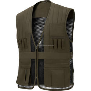 เสื้อกั๊กยุทธวิธีแบบยูนิเซ็กซ์ กันน้ำ ผลิตจากโพลีเอสเตอร์ สำหรับสนามยิงปืน พร้อมแผ่นตาข่ายระบายอากาศด้านหลัง แผ่นรองไหล่แบบถอดได้ ผลิตโดยอิมรา อิมเพ็กซ์ 2026 - Product Image 2