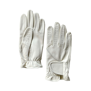 Guantes de Golf de Piel Cabretta de Alta Calidad, Parte Superior de Malla Transpirable, Duraderos, con Logotipo Personalizado, para las Cuatro Estaciones - Product Image 1