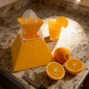 Exprimidor Manual de Cítricos en Forma de Pirámide, Prensa Manual para Naranjas, Limones y Limas - Product Image 4