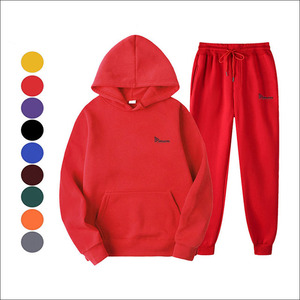 Men’s Casual Sportswear Set | Pullover <b>Hoodie</b> & Jogger Fleece Sweatpants Tracksuit Breathable <b>Lightweight</b> Casual - Product Image 1