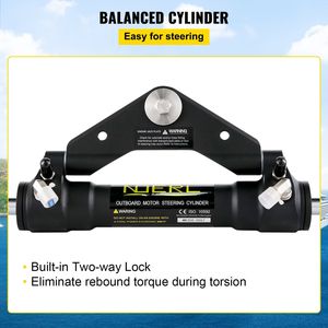 Cilindro Idraulico di Sterzo da 300HP per Imbarcazioni Marine, Montaggio Frontale, Parti e Accessori per Sterzo Idraulico Fuoribordo - Product Image 4