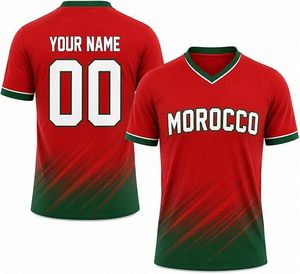 Camiseta de Fútbol Personalizada con Nombre y Número del Equipo, Camisetas de Práctica 100% Poliéster de Secado Rápido que Absorben la Humedad para Unisex - Product Image 1