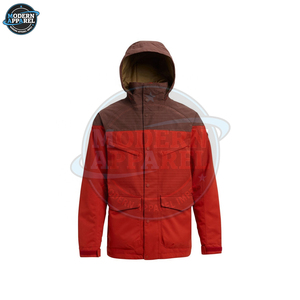 Chaqueta de esquí y snowboard con capucha y cremallera para hombre, impermeable, cortavientos, ecológica, transpirable, para invierno, nieve y actividades al aire libre. - Product Image 6