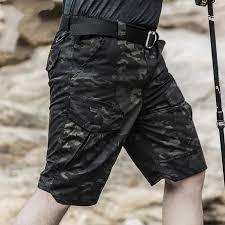 Shorts cargo tactiques Ripstop camouflage – Édition technique multi-poches pour l'extérieur - Product Image 4