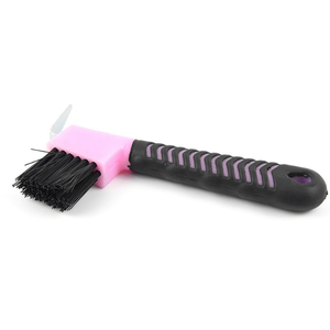 Limpiador de pezuñas de caballo con cepillo y raspador, muy resistente, para el cuidado y limpieza de pezuñas. - Product Image 5