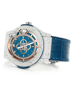 Montre de luxe pour homme en acier inoxydable de qualité supérieure avec diamants en moissanite - Product Image 2