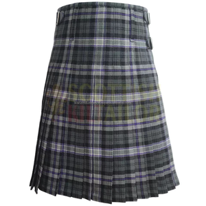 Kilt de Tartan National écossais noir traditionnel fait à la main pour les hommes motif de Camouflage utilitaire écossais - Product Image 5