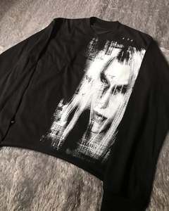 Sudadera de Cuello Redondo para Hombre con Estampado Gráfico, Manga Larga, Estilo Anime, Streetwear - Product Image 3