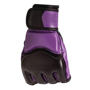 โรงงานขายส่งถุงมือ MMA ระดับมืออาชีพ ถุงมือชกมวยและ MMA หนัง PU ปักโลโก้ตามสั่ง พร้อมโลโก้บนถุงมือ MMA - Product Image 2