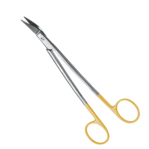 Dean Scissors 16.5CM 1 Blade Serrated <b>Tungsten</b> Carbide Stainless Steel Surgical Dental Cutting Instrument Tool - Product Image 2