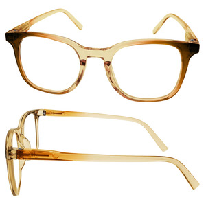 Lunettes de lecture carrées à dégradé de couleurs pour hommes et femmes, design tendance, vente en gros - Product Image 2
