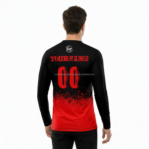 T-shirts à manches longues personnalisés de qualité supérieure, impression par sublimation, vêtements, commandes en gros, prix bas, livraison rapide en ligne - Product Image 4