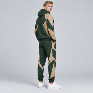 Survêtement coupe-vent pour homme personnalisé avec tissu premium, léger, fermeture éclair intégrale, coupe confortable. - Product Image 3
