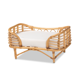 Cama para Perros y Gatos de Ratán Natural al por Mayor, Cojín Ecológico de Mimbre Tejido para Mascotas, Sofá de Lujo para Interiores, Directo de Fábrica de Vietnam - Product Image 5