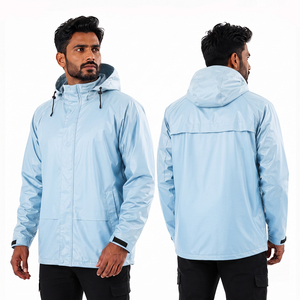Men Waterproof Jacket Hiking <b>Camping</b> Coats High Quality Polyester <b>Windbreaker</b> Climbing Jackets Raincoat Men Clothes - Product Image 5