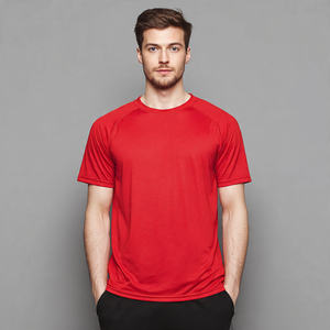 Camisetas Deportivas de Manga Corta para Hombre, Cuello Redondo, Tejido Transpirable de Secado Rápido, 100% Poliéster - Product Image 5