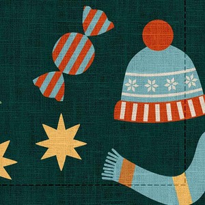 Modern Christmas Printed Design 100% Cotton Table <b>Runner</b> Rectangle Shape for Home Decoration OEM Supplier - Product Image 3
