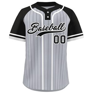 Tenue d'équipe personnalisée Baseball Jersey en polyester Tissu infroissable Design minimaliste Graphiques personnalisés Sublimation douce pour la peau - Product Image 1