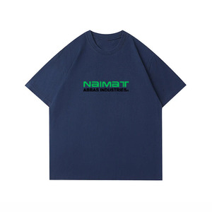 T-shirt Homme Streetwear Vintage Teint à la Pigmentation Effet Délavé Rétro Lavage Acide Coton Lourd Tendance - Product Image 2