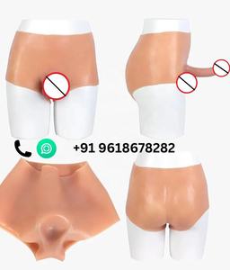 Consolador de pene sólido de silicona, Juguetes sexuales para adultos con decoración de encaje, ropa interior portátil para hombres directamente en India + 91 9618678282 - Product Image 6