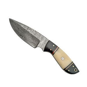 Couteau à dépecer en acier Damas, équipement de chasse, lame durable en acier Damas, couteau à dépecer Damas - Product Image 3