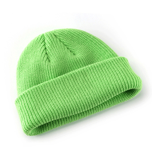 Unisex Solid Color Acrylic Beanie <b>Cap</b> <b>Winter</b> Hat Casual Style for Adults 56-58CM Head Circumference Computer Knitted - Product Image 6