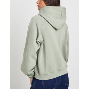 Sudadera con Capucha Personalizada ODM/OEM con Logotipo Impreso, Sin Cordones, Tejido Grueso para Entrenamiento, 500GSM, Felpa Francesa, Sudadera de Invierno para Mujer - Product Image 2