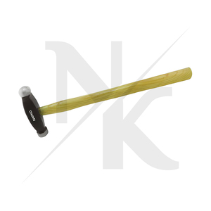 Marteau rond personnalisable en gros, longueur 105 mm, diamètre 17 mm, face arrondie, face plate diamètre 22 mm, pour outils de bijouterie OEM - Product Image 3