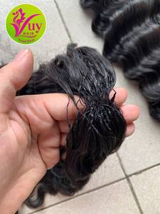 VuyHair - Peluca de Cabello Humano Remy Virgen 100% Sin Procesar de Vietnam, de un Solo Donante, con Trama Doble a Máquina de Primera Calidad - Product Image 5