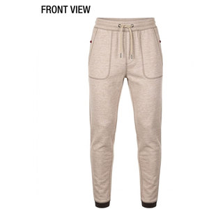 Pantalon de survêtement élégant pour homme, texture douce, coupe flexible, parfait pour les tenues décontractées et la détente à la maison - Product Image 1
