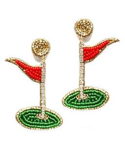 Boucles d'oreilles personnalisées multi-perles avec perles en céramique, bijoux de fête pour femmes, à prix avantageux - Product Image 5