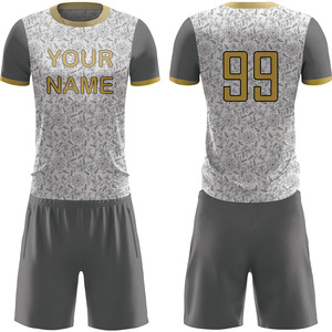 Indoor and Outdoor Football <b>Soccer</b> Set Sublimation Printing Football Jersey & Short Set with Team Name and Numbers - Product Image 2