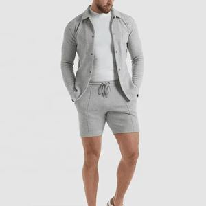 Pantalones Cortos Deportivos Casuales para Hombre, Estilo Moderno, de Poliéster/Algodón, Cintura Elástica, Transpirables, de Secado Rápido, para Entrenamiento, Montañismo y Gimnasio - Product Image 6