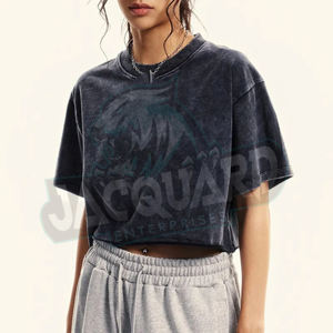 Camisetas sin Mangas Casuales para Mujer, de Jacquard, Personalizadas, Transpirables, Ecológicas, de Secado Rápido, Blancas, Holgadas - Product Image 5