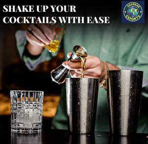 Affordable Stainless Steel Cocktail Shaker Set | Complete <b>Bar</b> <b>Tool</b> Kit | OEM Export Manufacturer - Product Image 5