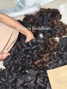 Extensiones de Cabello Rizado Indio al por Mayor, Doble Trama, Remy, con Cinta Adhesiva, 100 Gramos, Sin Procesar, 100% Cutícula - Product Image 3