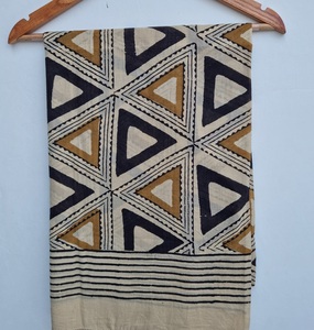 Wholesale Hand Block Bagru Print Indian Handmade Cotton Pareo <b>Sarong</b> Soft Summer Swimwear Cover Up for Women Vacation Resort - Product Image 1