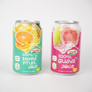Jus de fruits en conserve Nawon, jus de goyave rose 330 ml, NAWON Aliments et boissons, boissons gazeuses en gros, moins de sucre, boisson halal - Product Image 3