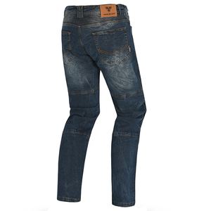 TITAN TREAD WEAR Jeans de Mezclilla para Hombre, Ecológicos, de Cintura Alta, Estilo Motero, Corte Recto, Lavado a la Piedra, Algodón y Lona, Peso Medio - Product Image 2
