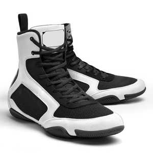 Zapatillas de Lucha Libre y Boxeo para Hombre, de Piel/Simil Piel, Ligeras, con Cordones, Forro de Malla, Venta al Por Mayor, Personalizadas, de Alta Calidad - Product Image 3