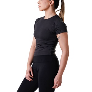 Quick Dry Women T Shirt <b>Compression</b> Shirts <b>short</b> Sleeve Running Fitness Breathable Athletic Workout <b>Compression</b> shirt for women - Product Image 2